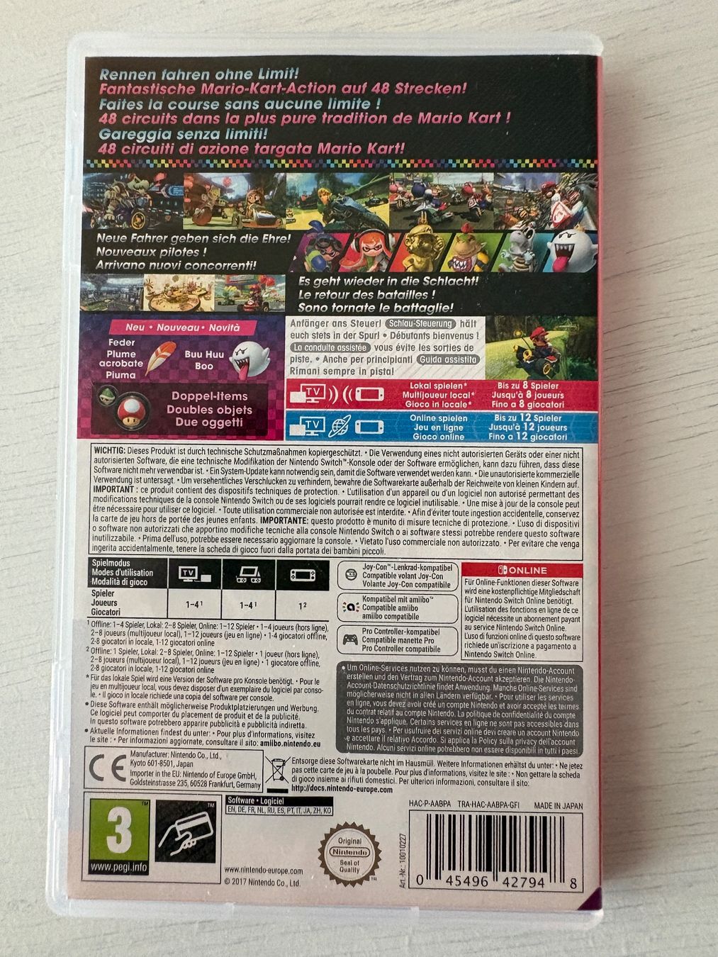 Nintendo Spiele: Mario Kart 8 Deluxe – Gebraucht aus Auenstein von 5222 3
