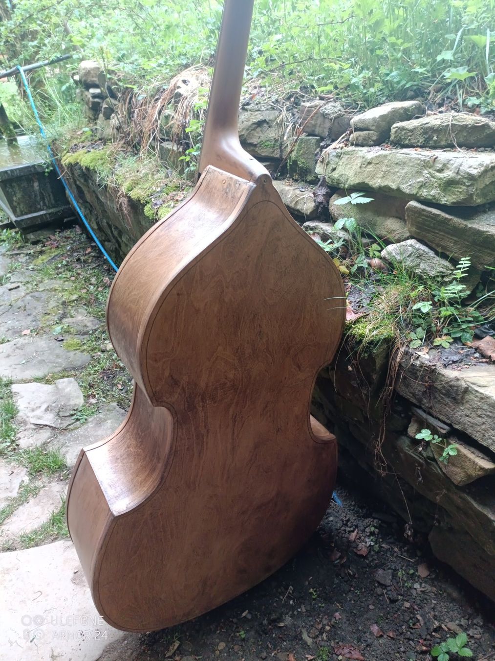 Strumenti musicali: Contrebasse 3/4, contreplaqué,marque ukrainienne – Usato da bonnefontaine venduto da sarchak 2