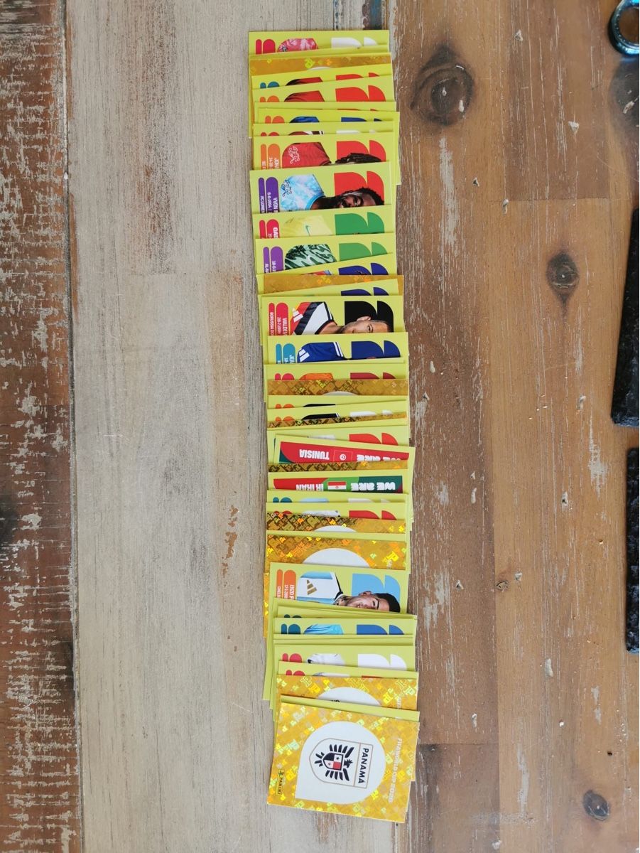 Panini Carte collezionabili: 50 Stück Panini Bilder  – Nuovo (secondo la descrizione) da Wittenbach venduto da Melinski0