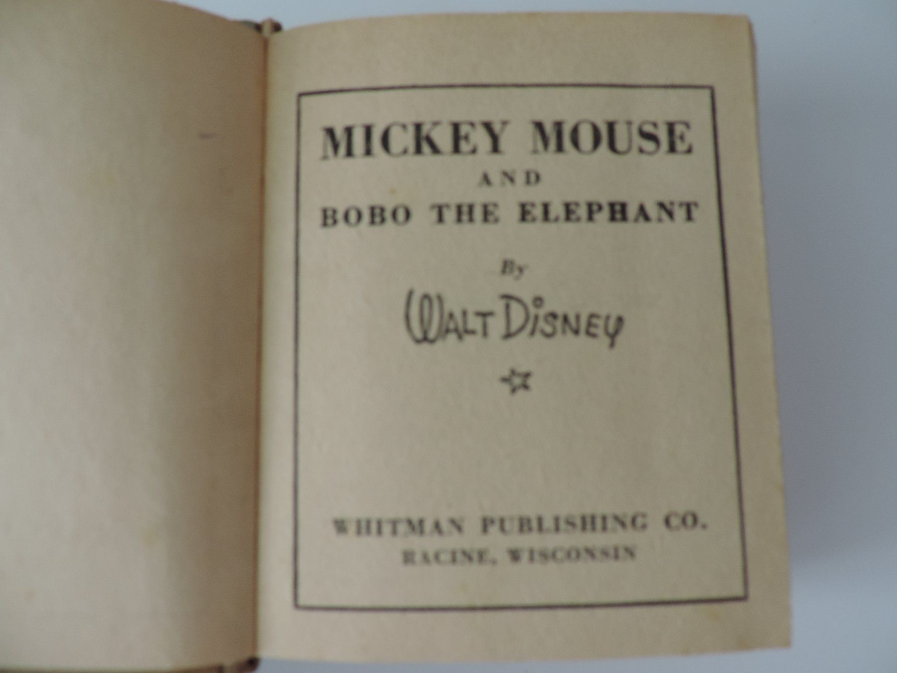 Fumetti: 1935 MICKEY MOUSE and BOBO the Elephant – Usato da Remetschwil venduto da shalpe 3