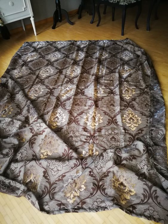 Gardinen Vorhänge Mit Sternen-Muster | Doppelschicht Verdunkelung 140x235cm Hellblau