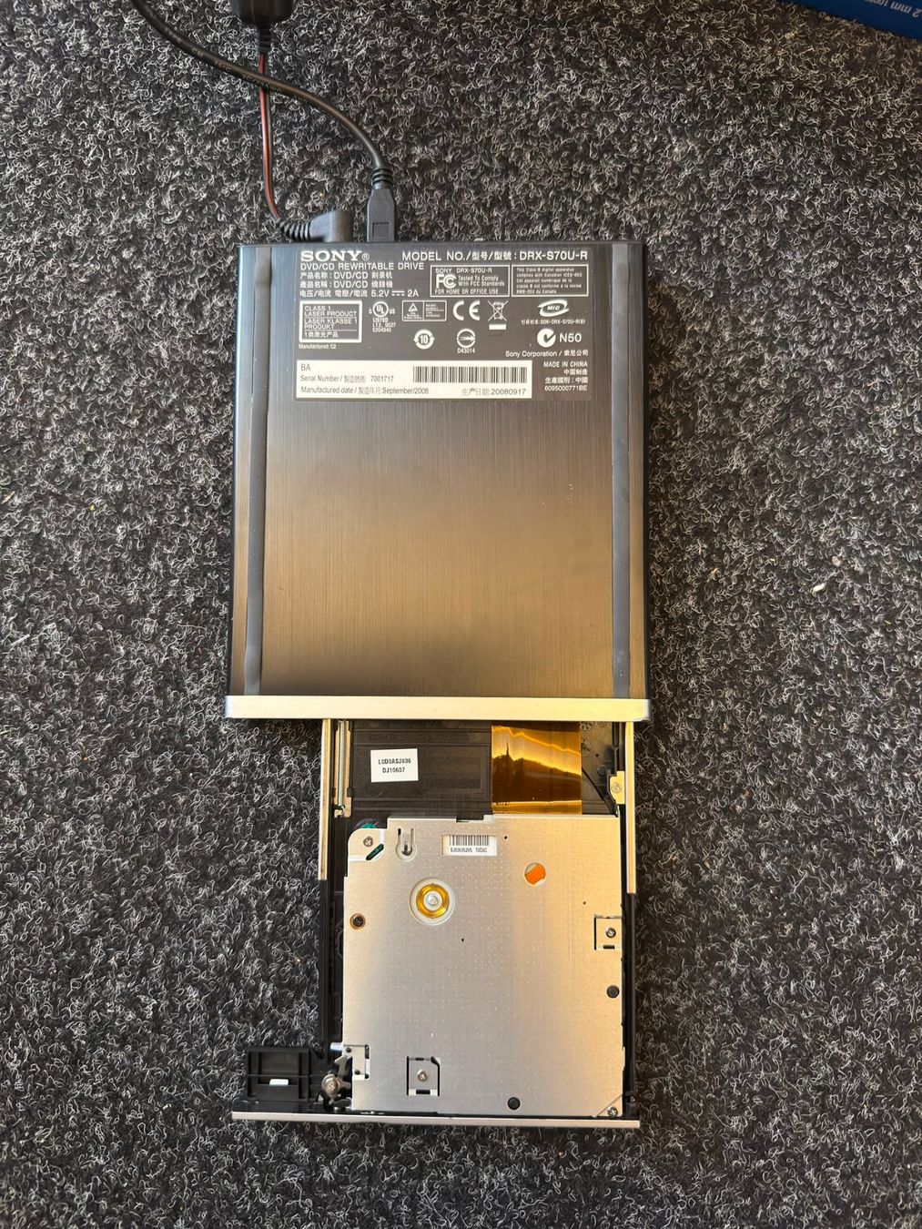 Alle DVDs: Sony DRX-S70U-R Externer DVD-Brenner USB – Gebraucht aus Luzern von Elgordo7 3