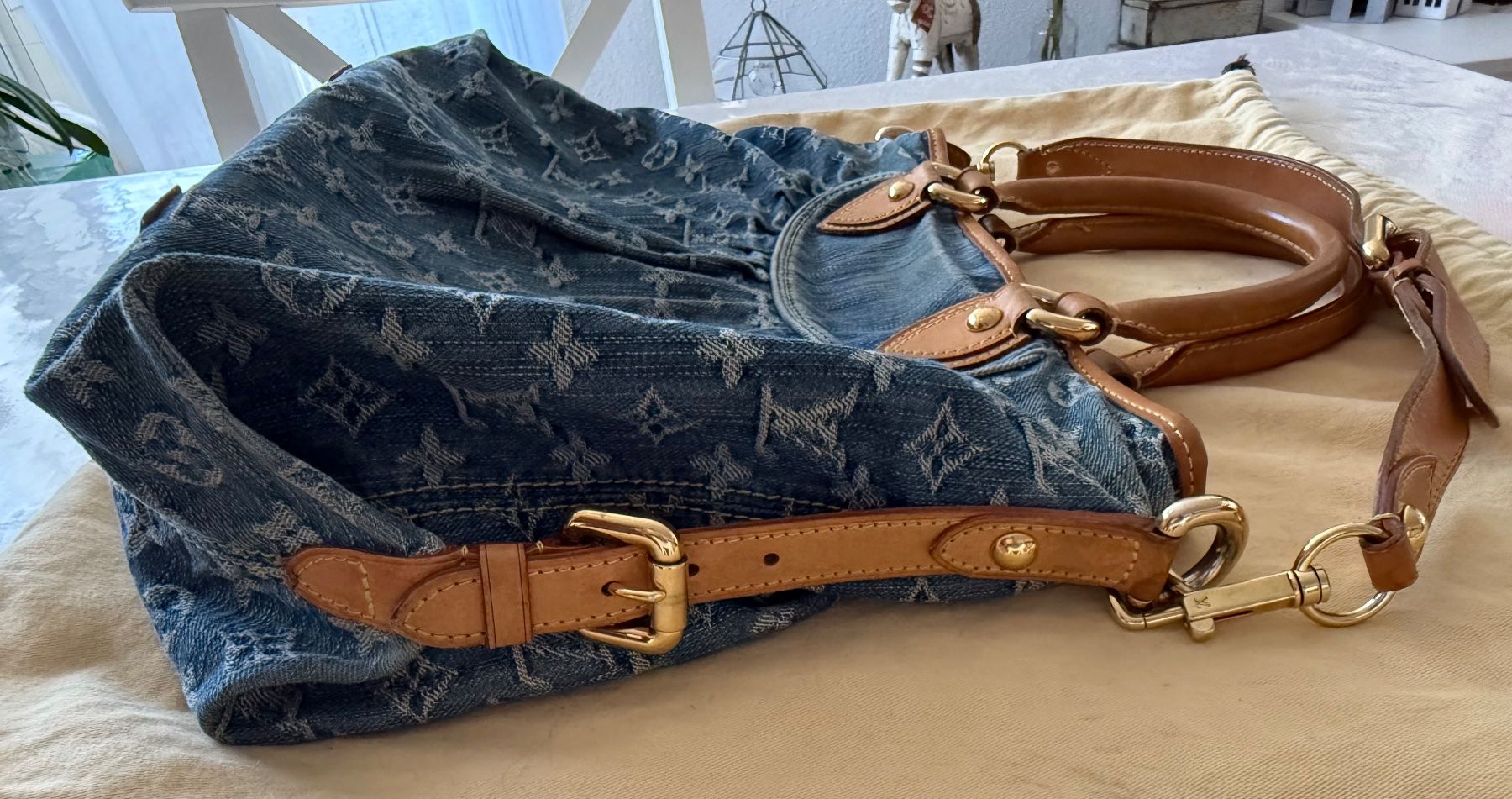 Louis Vuitton Borse da donna: Louis Vuitton Cabby denim blu – Usato da Breganzona venduto da mas_tv72 8