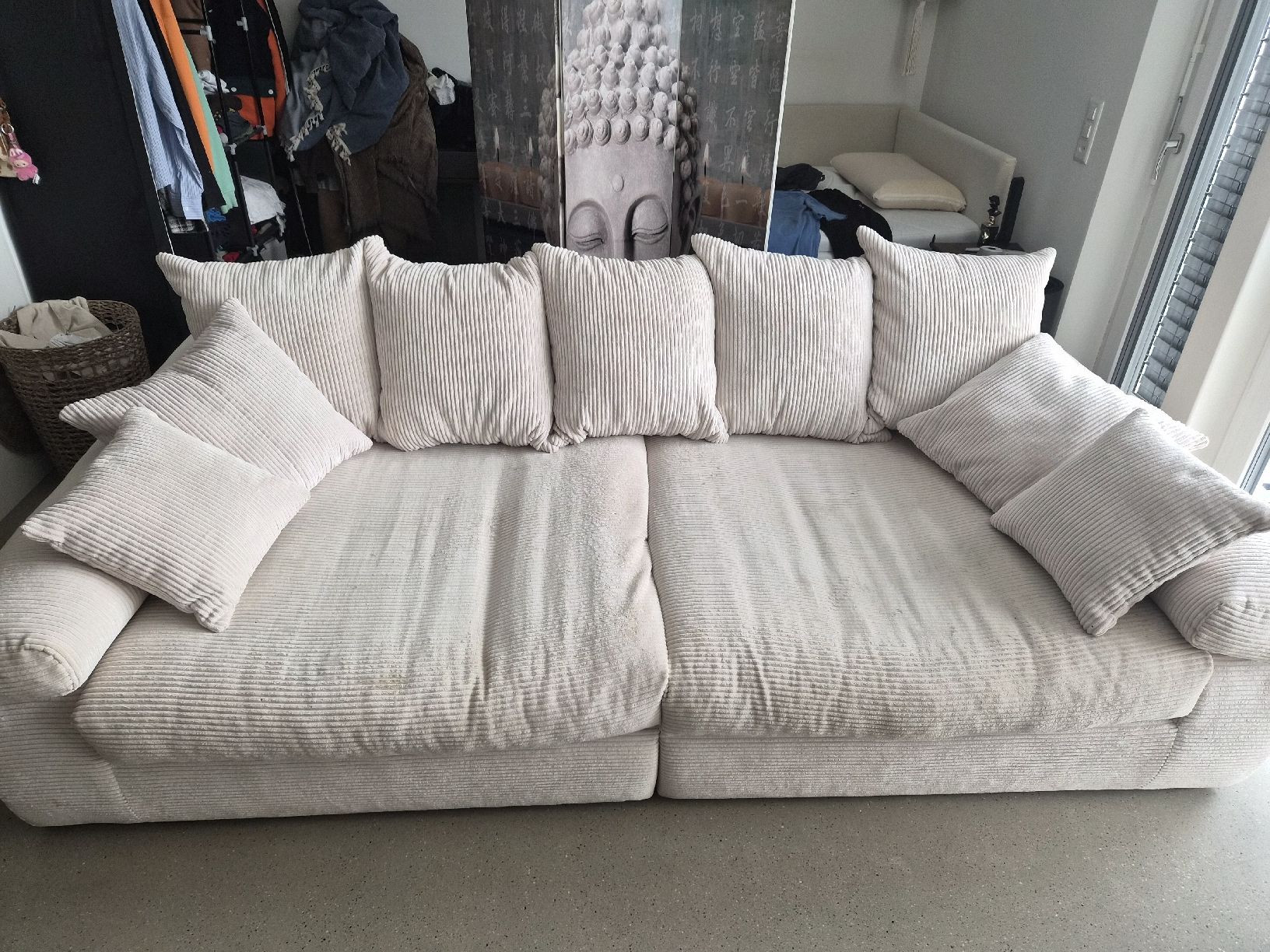Sofas: AmbiaHome BIGSOFA Cord Beige – Gebraucht aus Schlieren von Aaronxxo 1