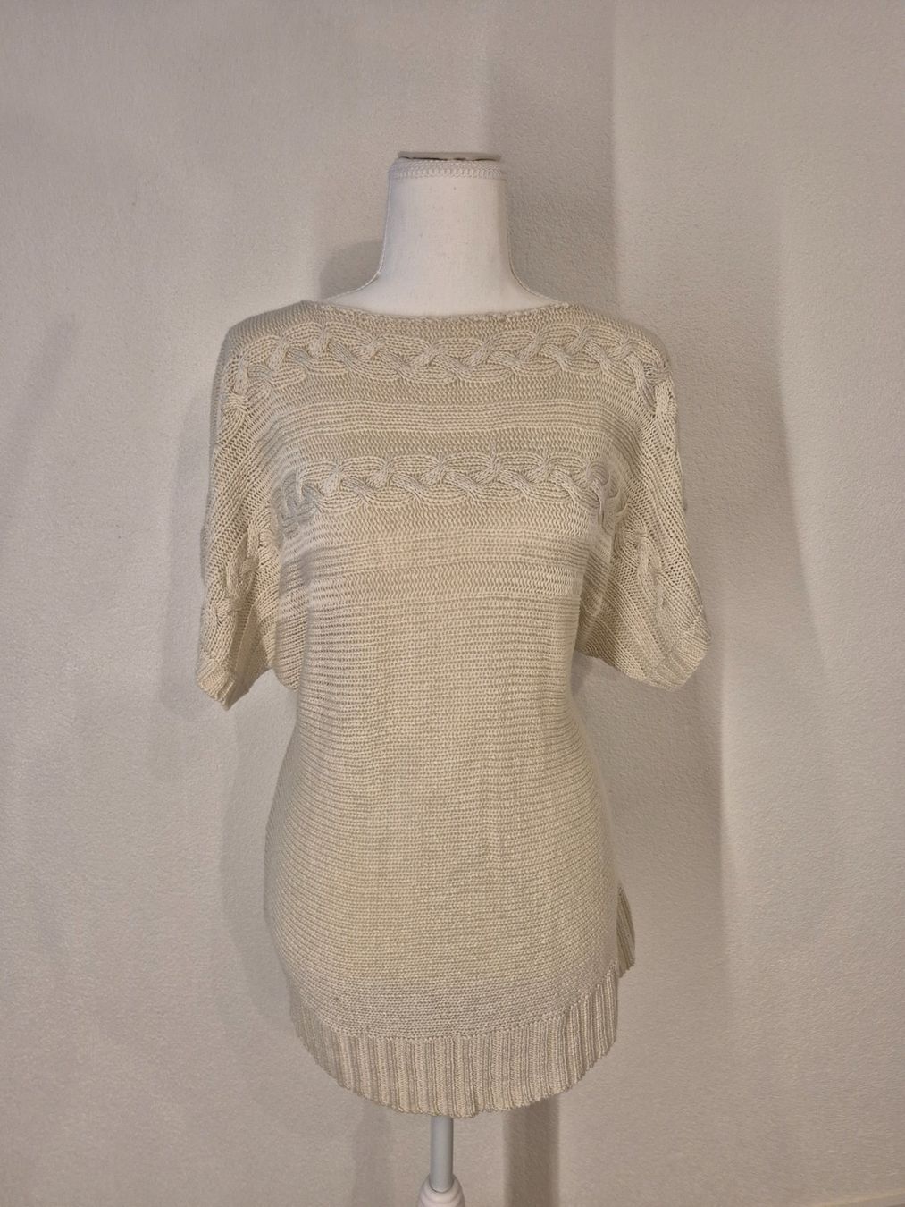 C&A Top: Sommerlicher Strickpullover, Beige – Usato da La Neuveville venduto da Vestiaire_2011