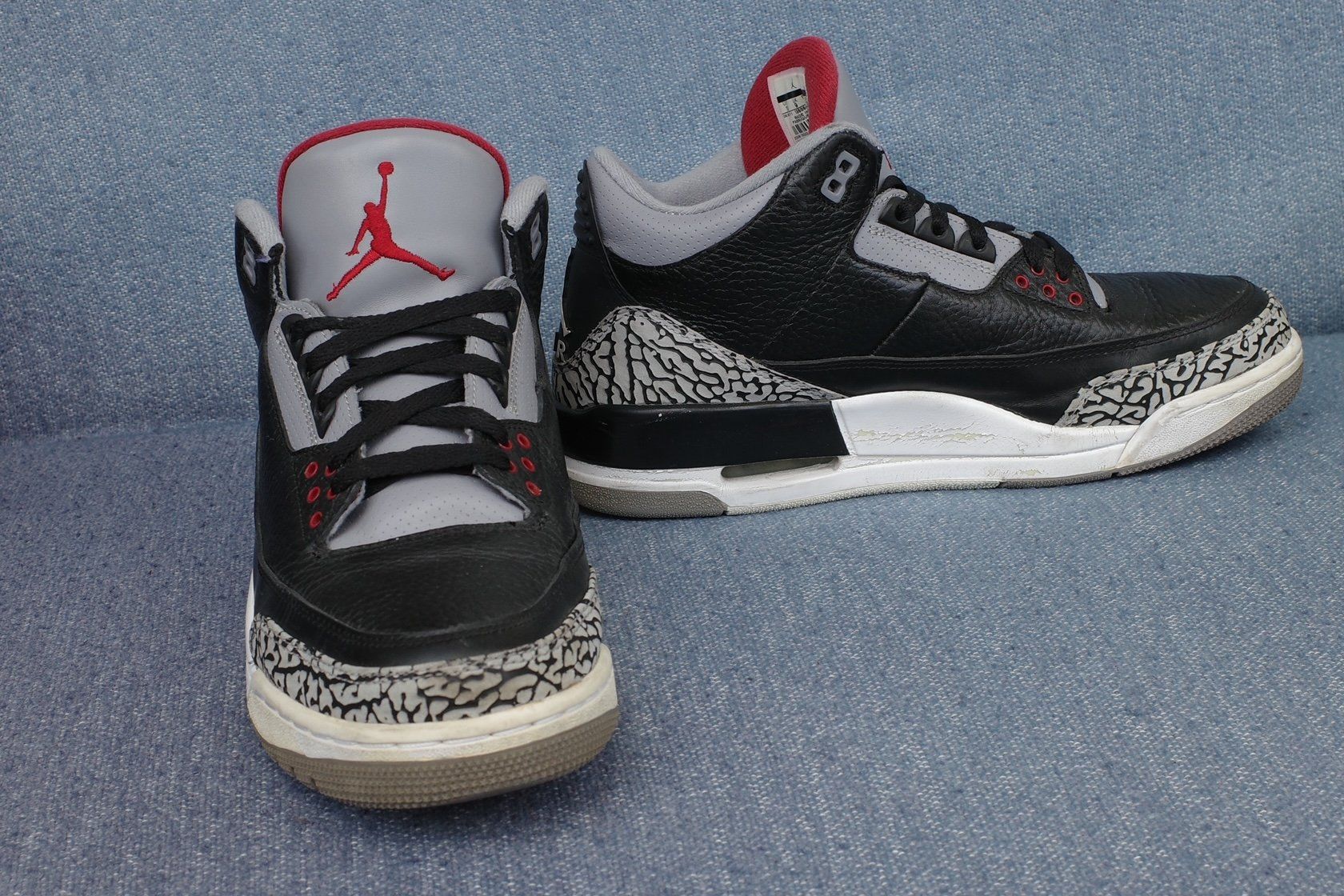 Jordan Scarpe da uomo: Jordan 3 "cement black" 2011 – Usato da Basel venduto da cielHiro 3