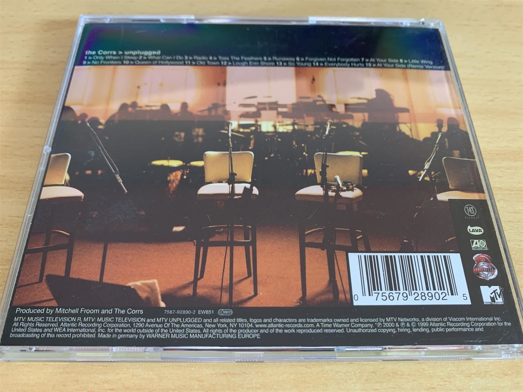 CDs: The Corrs – Unplugged – Gebraucht aus Rikon im Tösstal von Alpenmutz 1