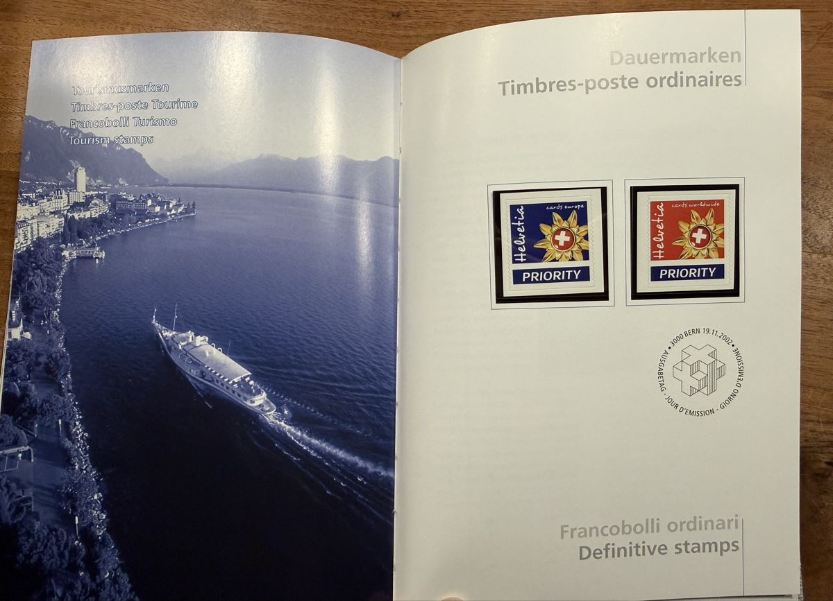 Tous les timbres: Jahrbuch 2002, komplett – D'occasion à Altdorf UR par Sanna08 8