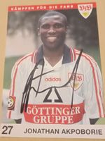Jonathan Akpoborie - VfB Stuttgart - Handsigniert