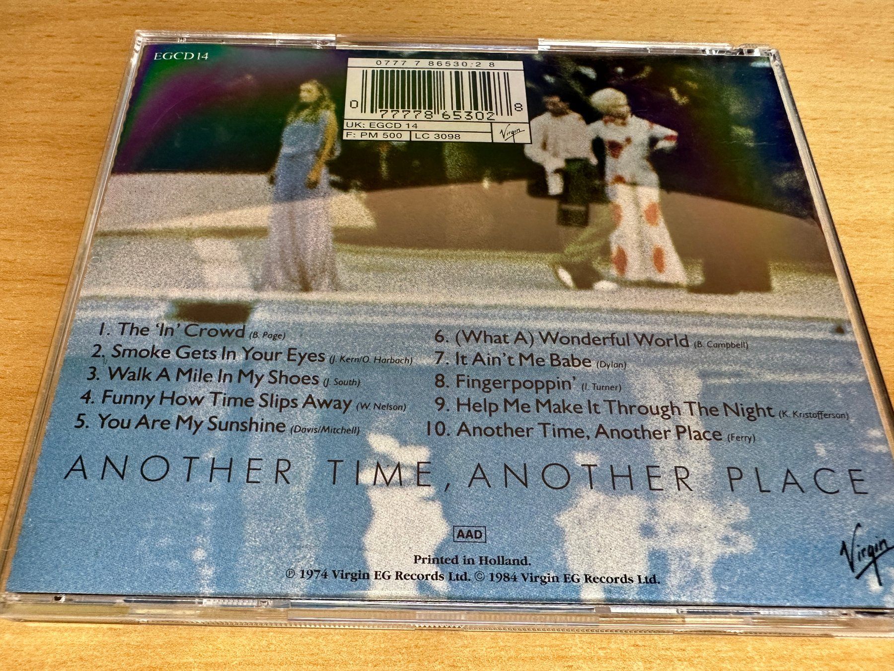 CD: Bryan Ferry – Another Time, Another Place – Usato da Rikon im Tösstal venduto da Alpenmutz 1
