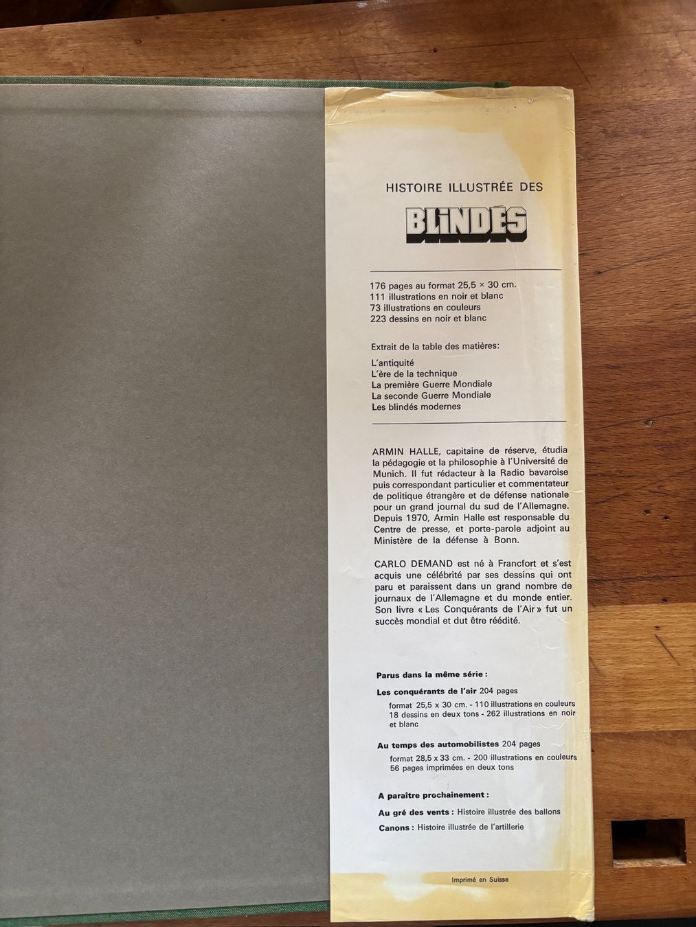 Bücher: Histoire Illustrée Des Blindés – Gebraucht aus Lamboing von emi_l6xc 2