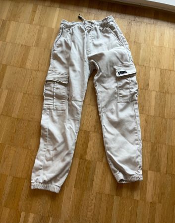 Zara Cargo Hosen Beige Baumwolle; Grösse 134; 8-9 Jahre alt