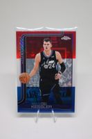 Topps Chrome 2026 Walker Kessler Utah Jazz Red White & Blue