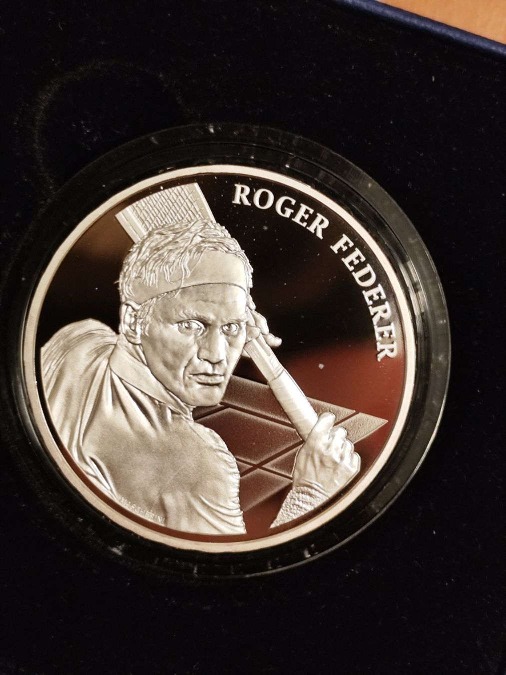 Alle Münzen: => 20 Fr 2020 PP Roger Federer, nr. 5498 <= – Neu und originalverpackt aus Bern von b.man_is_back 1