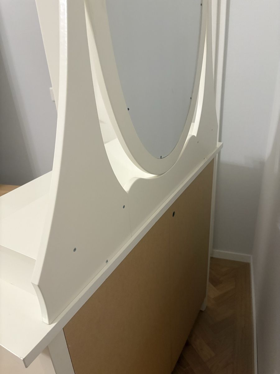 Cassettiere: Weisse IKEA Kommode mit Spiegel Top Zustand – Usato da Gerlafingen venduto da Claudia24 6