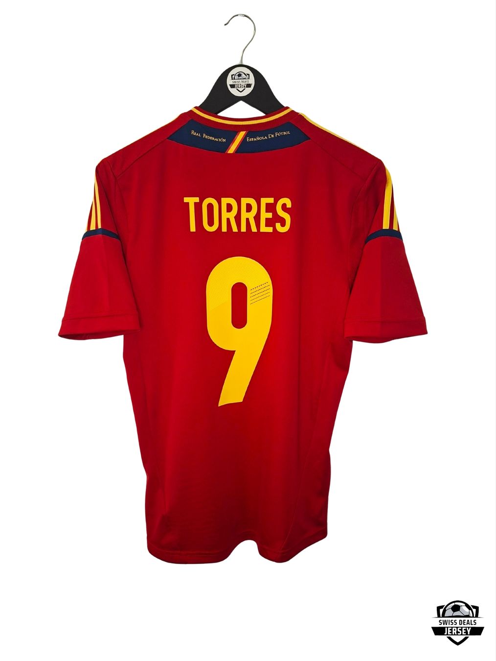 Adidas Leibchen & Hosen: TORRES #9 Original Spain 2012-13 Home Trikot – Neu (gemäss Beschreibung) aus St-Léonard von SwissDealsJersey