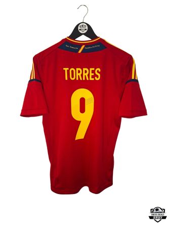 TORRES #9 Original Spain 2012-13 Home Trikot