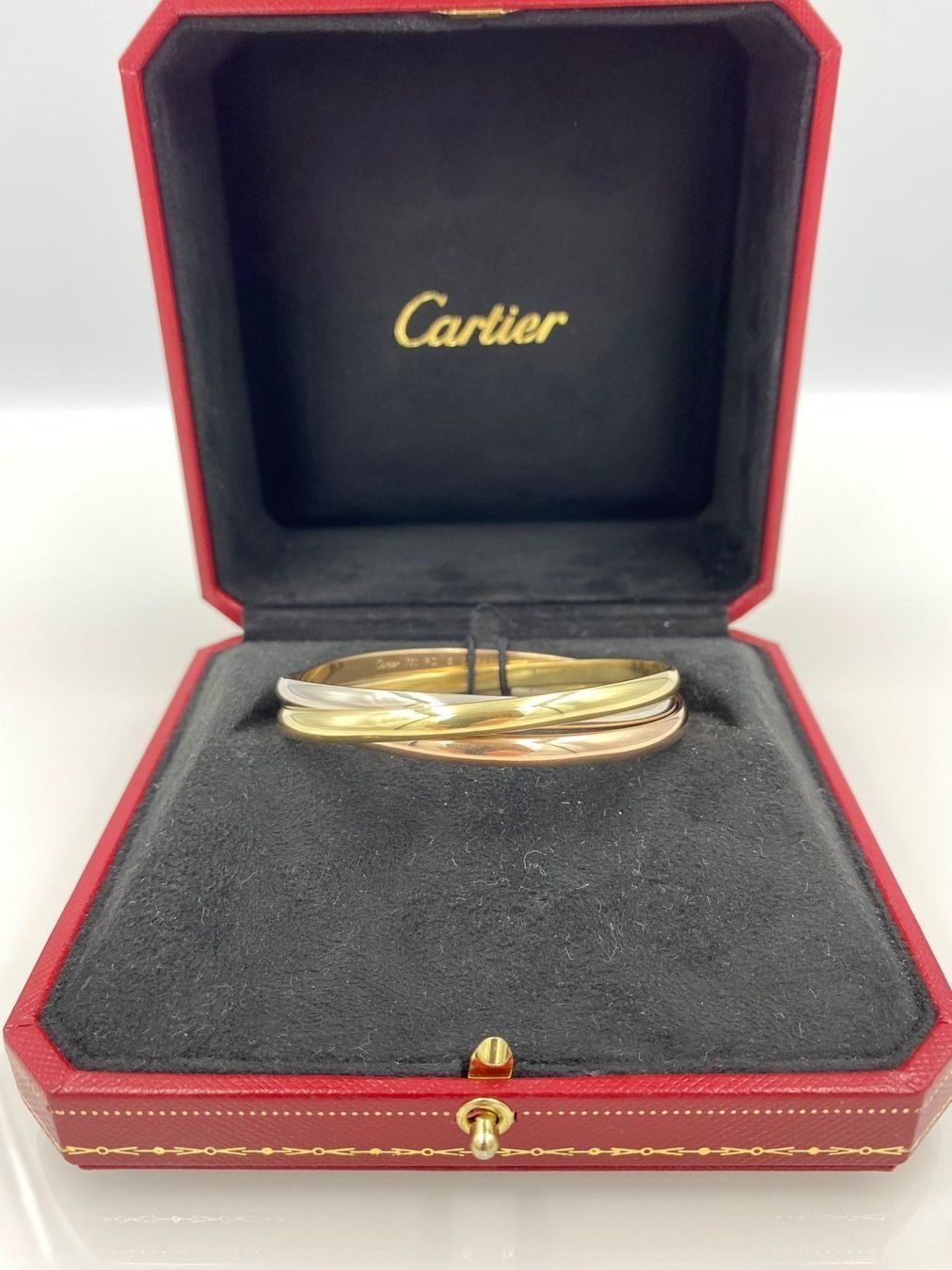 Cartier Armbänder & -reifen: Cartier Bracelet Trinity 3,ORS Taille 17 – Gebraucht aus Pully von Occasions-luxe.Golay
