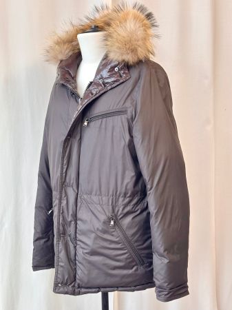 Daunenjacke Moncler braun, 2-in-1