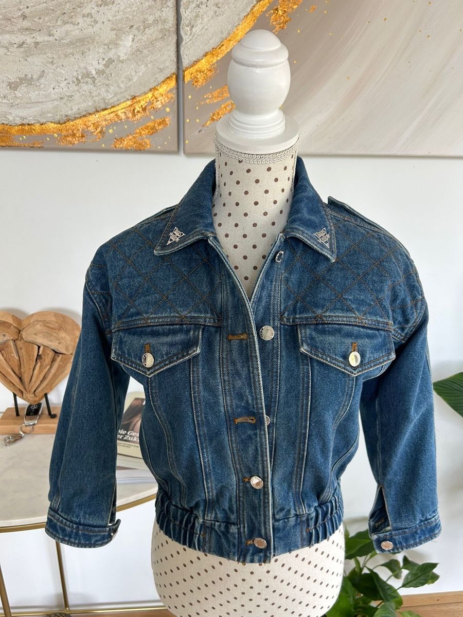 Louis Vuitton Jacken: Louis Vuitton - Monogram denim quilted jacket – Gebraucht aus Niederhasli von Lady_k 2