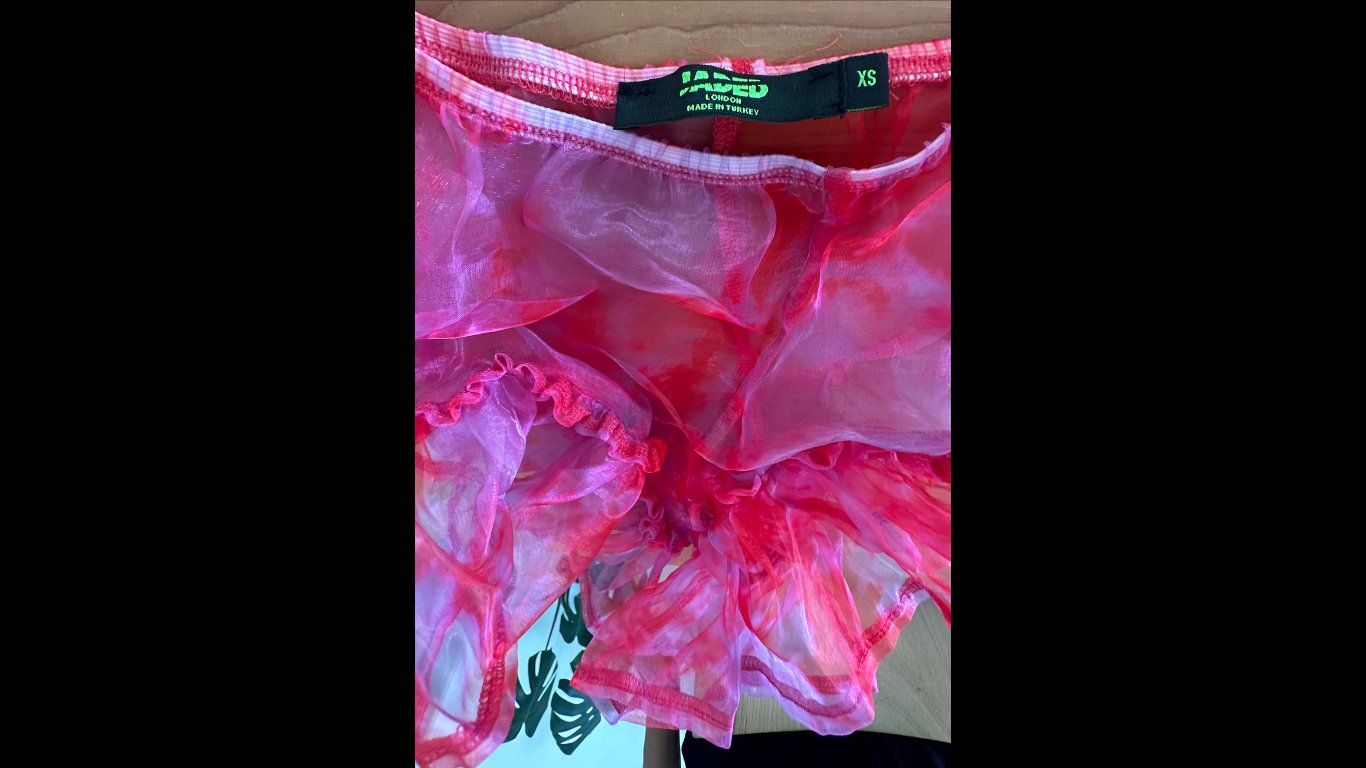 Kleiderpakete: Set Top und kurze Hose Tüll Rüschen – Gebraucht aus Goldau von rkl86 3