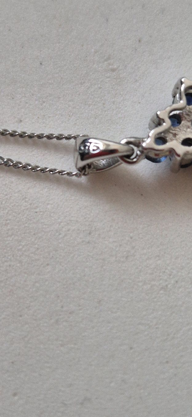 Catenine: chaînette et pendentif en or blanc – Nuovo (secondo la descrizione) da st Gingolph venduto da Fast-fashion 2
