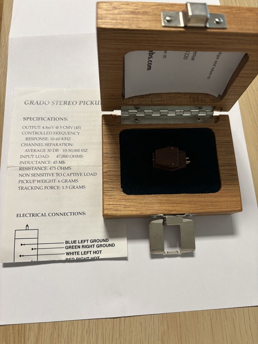 Grado Giradischi: Grado Reference Series Platinum 1 Pickup.  – Usato da Sargans venduto da Oschaeli 2
