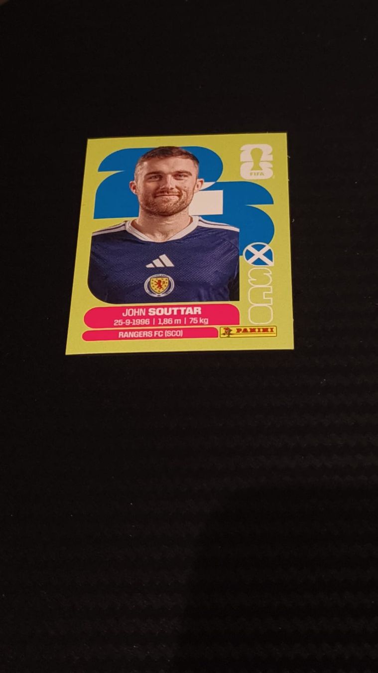 Panini Carte collezionabili: Panini John Souttar ein Bild 2026 – Usato da Itingen venduto da ema_cnr8