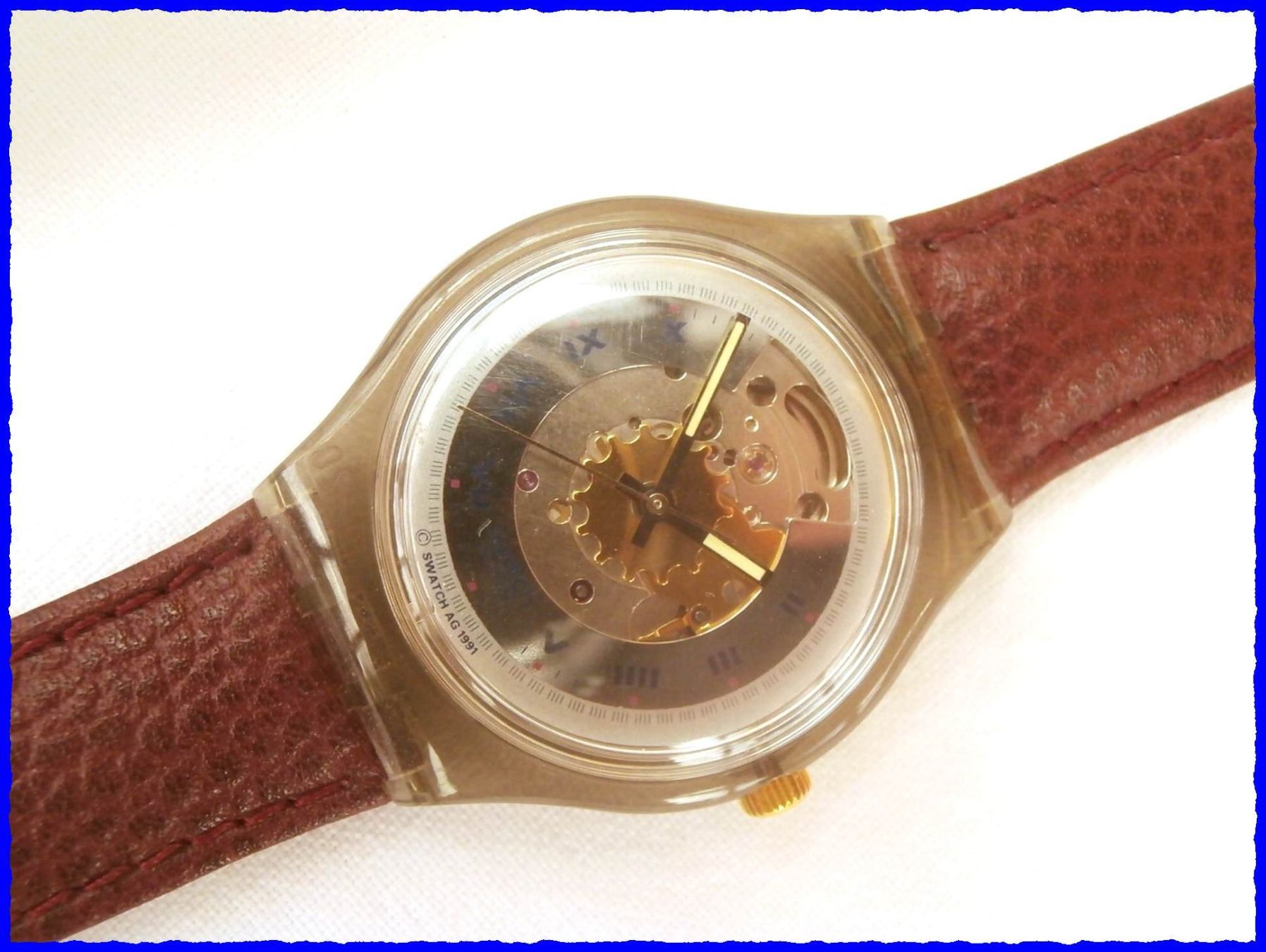 Swatch Orologi: SWATCH Automatic "RUBIN" (SAM100) - NEU mit Box – Nuovo e nell'imballaggio originale da Worblaufen venduto da Re_mo81 3