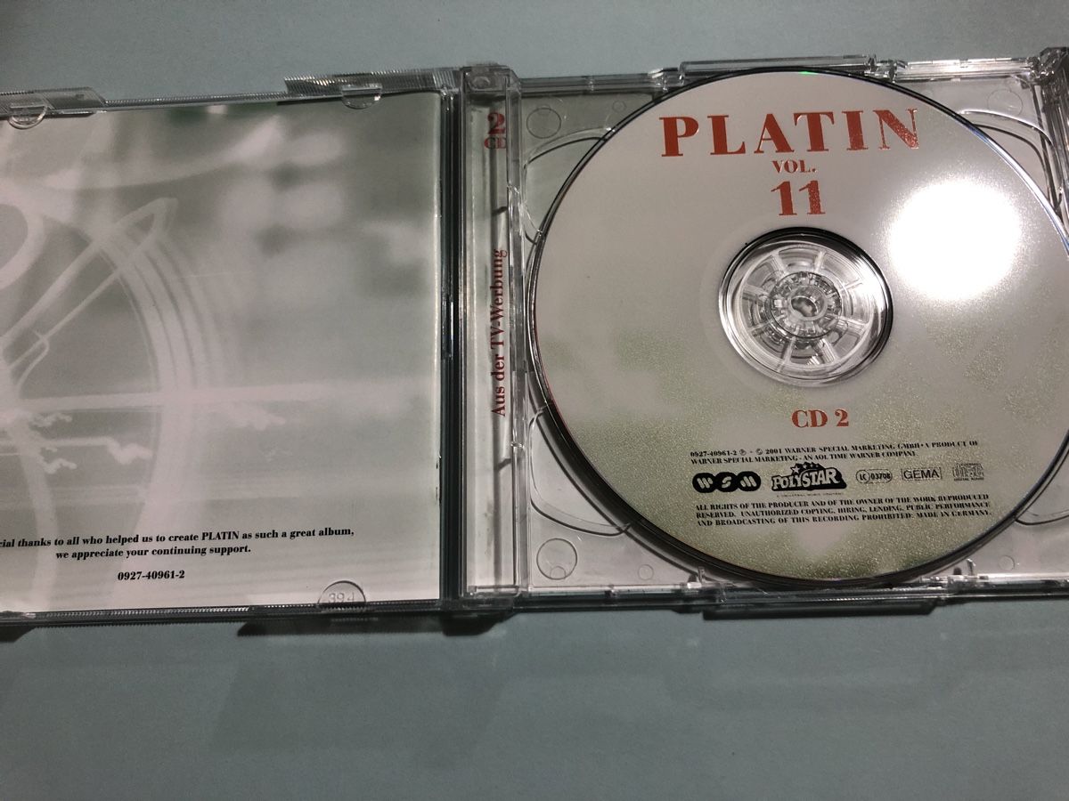 CD: Platin Vol. 11 Doppel-CD diverse Interpreten – Usato da Flaach venduto da rubo7 1