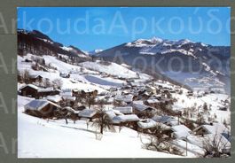 AK color Fanas GR gegen Chrüz, Grüsch, Prättigau ≈ 1982