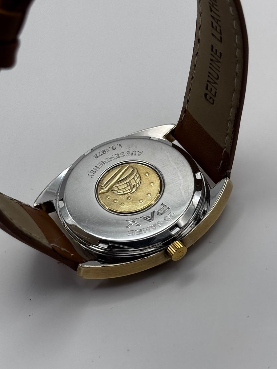 Omega Orologi: Omega Constellation Automatic Herren Uhr  Lederband – Usato da Hunzenschwil venduto da MeliT 3