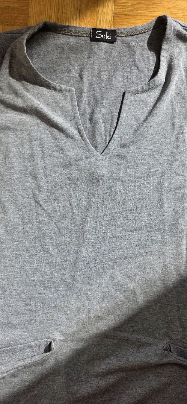 Top: Débardeur gris Suki taille L – Usato da Yverdon-les-Bains venduto da van_dq65 2
