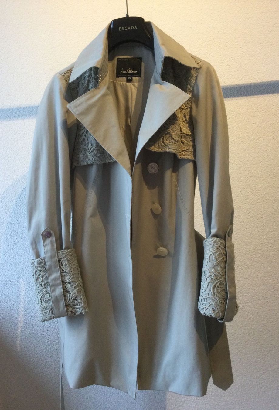 Cappotti: Cotton Mantel Sam Edelman, Gr. XS – Usato da Zürich venduto da VorlonShadow 3