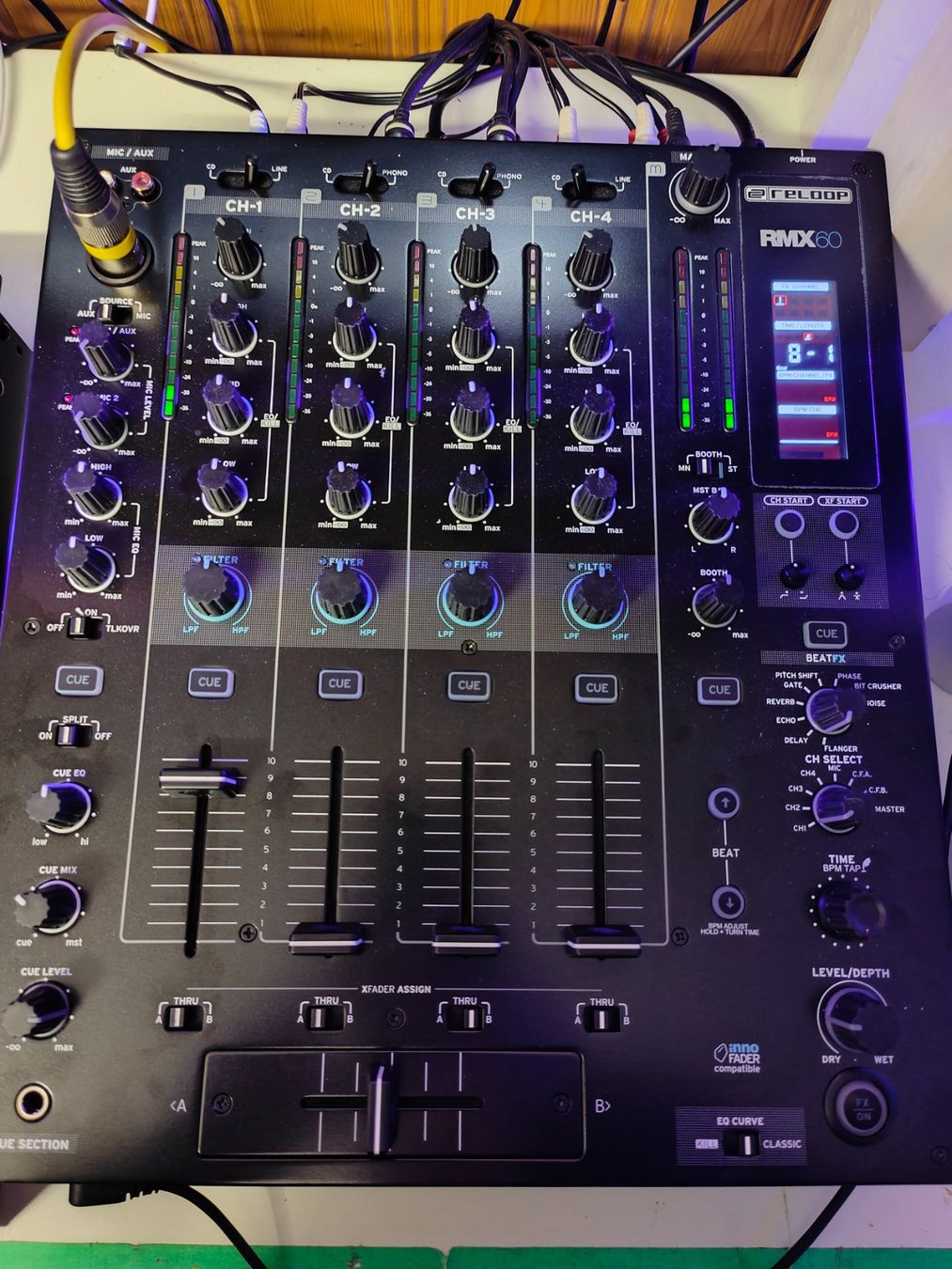 Reloop Mischpulte: Dj mixer reloop RMX 60 4 kanal – Neu (gemäss Beschreibung) aus Schöftland von magicX01 1