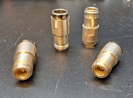 ***** 4x Huber+Suhner UHF connector für RG213/RG214
