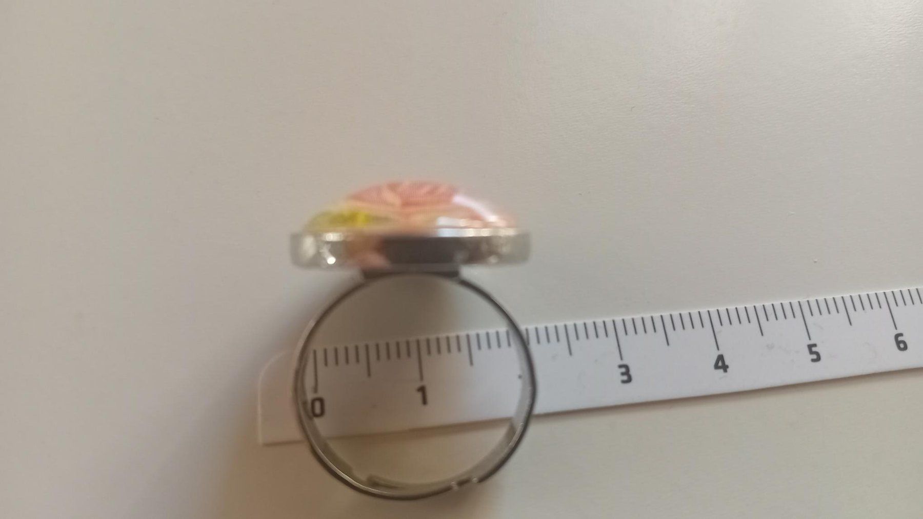 Anelli: Vintage Ring Modeschmuck Rose – Usato da Salez venduto da Robe12 7
