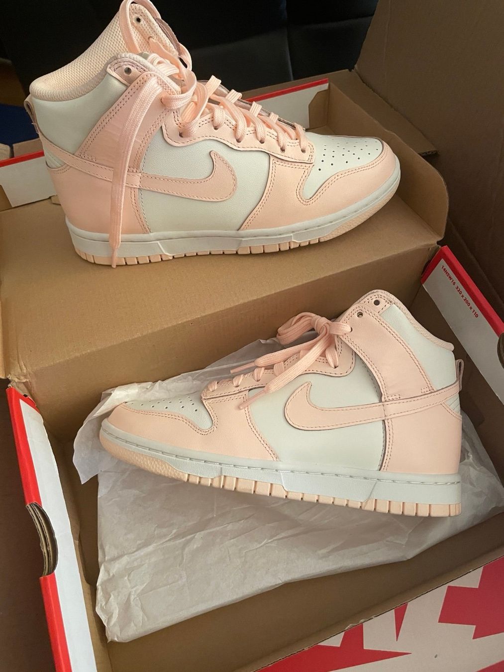 Nike Scarpe da donna: Nike Dunk High in Hellrosa / Weiss Gr 38 – Usato da Bonstetten venduto da thomaszh01 9