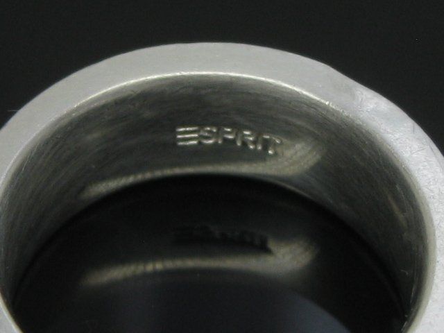 Esprit Ringe: massiver schwerer Silber Ring 925 Esprit Gr. 56 / 11.67 g – Gebraucht aus Ermatingen von Decovin 4