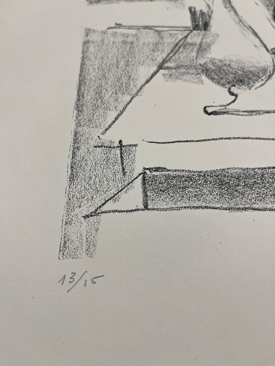 Grafica & Litografie: HENRY WABEL LITHOGRAPHIE SIGNIERT NUMMERIERT – Usato da Gersau venduto da grafik-kunst 4