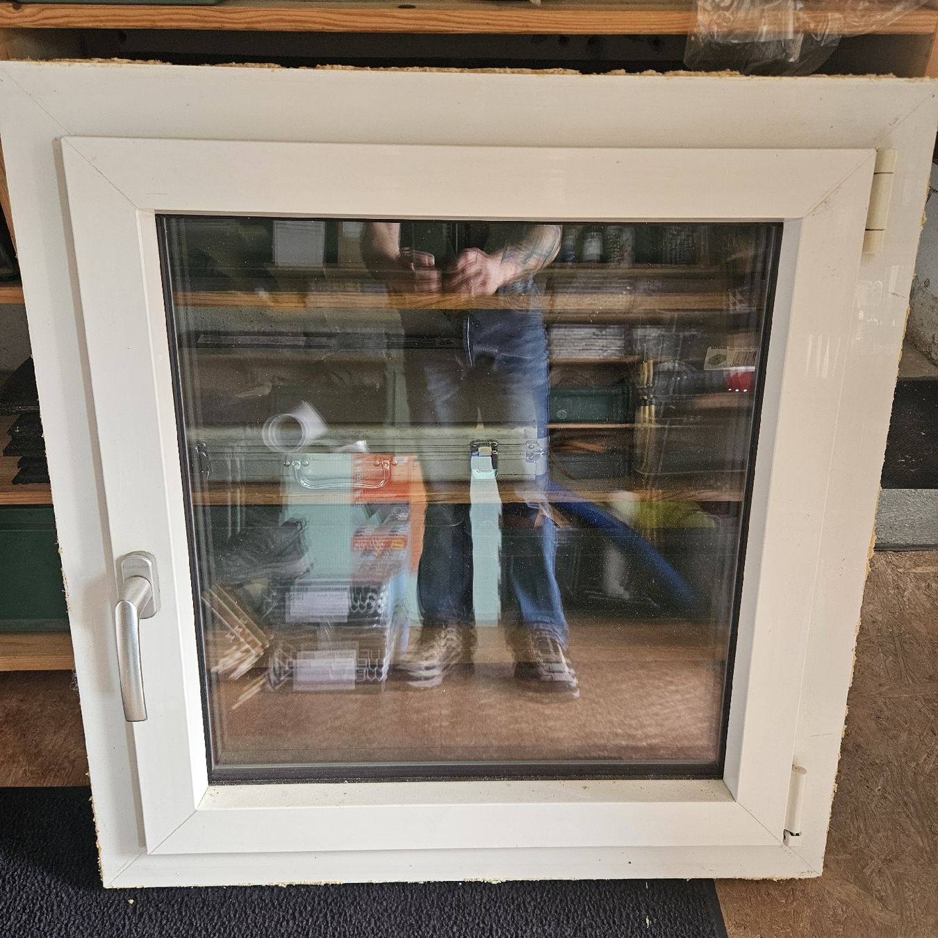 Fenster: Fenster weiss 60x60 cm gebraucht – Gebraucht aus St.Gallenkappel von RocknSkull