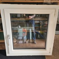 Fenster weiss 60x60 cm gebraucht Ego Kiefer