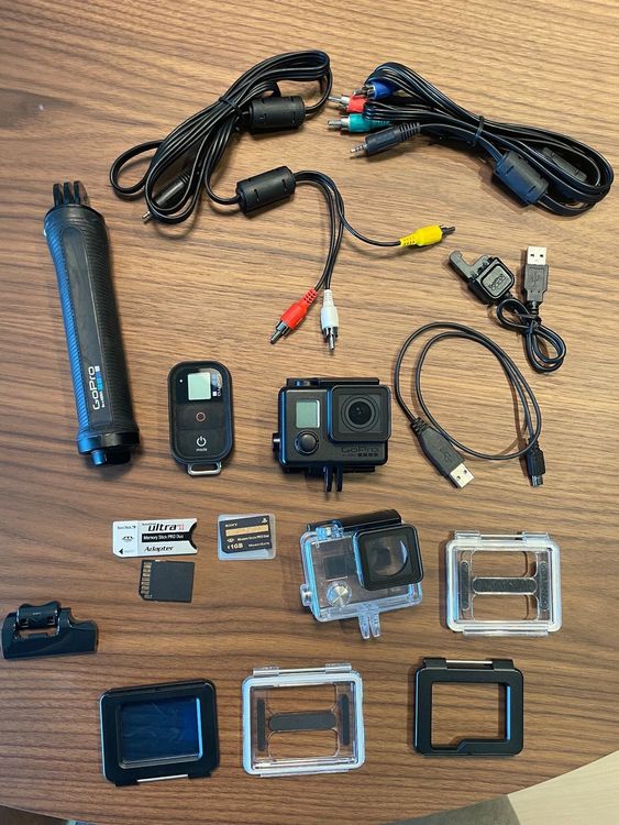 GoPro Hero 3 black edition + Zubehör + SD Card Kaufen auf Ricardo