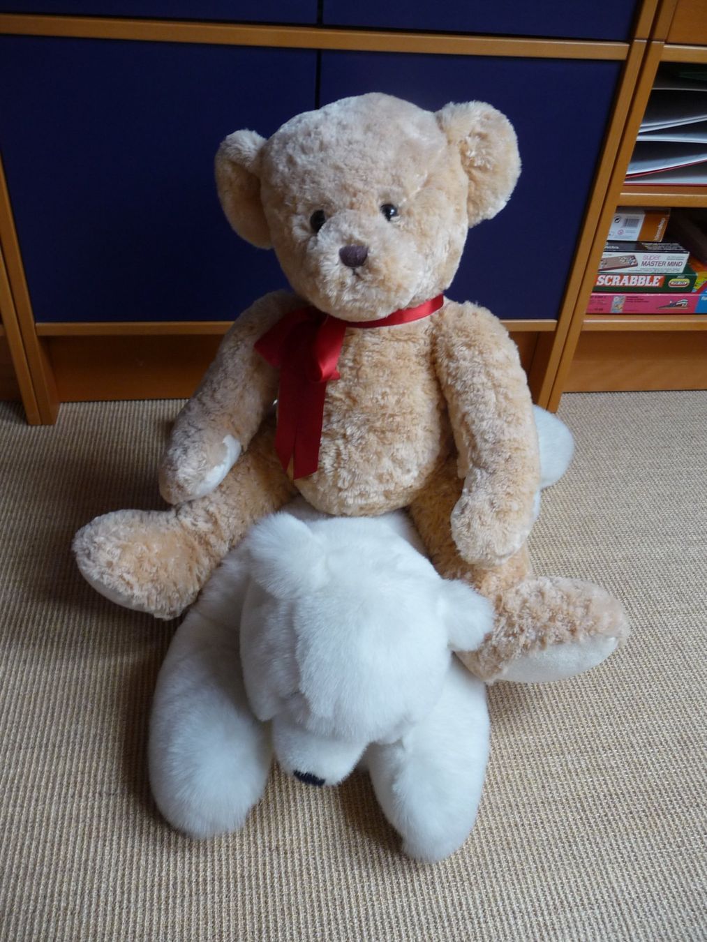 Spielzeuge: Grosser Eisbär und Teddybär, beides neu – Neu (gemäss Beschreibung) aus Kirchberg BE von lavendel02