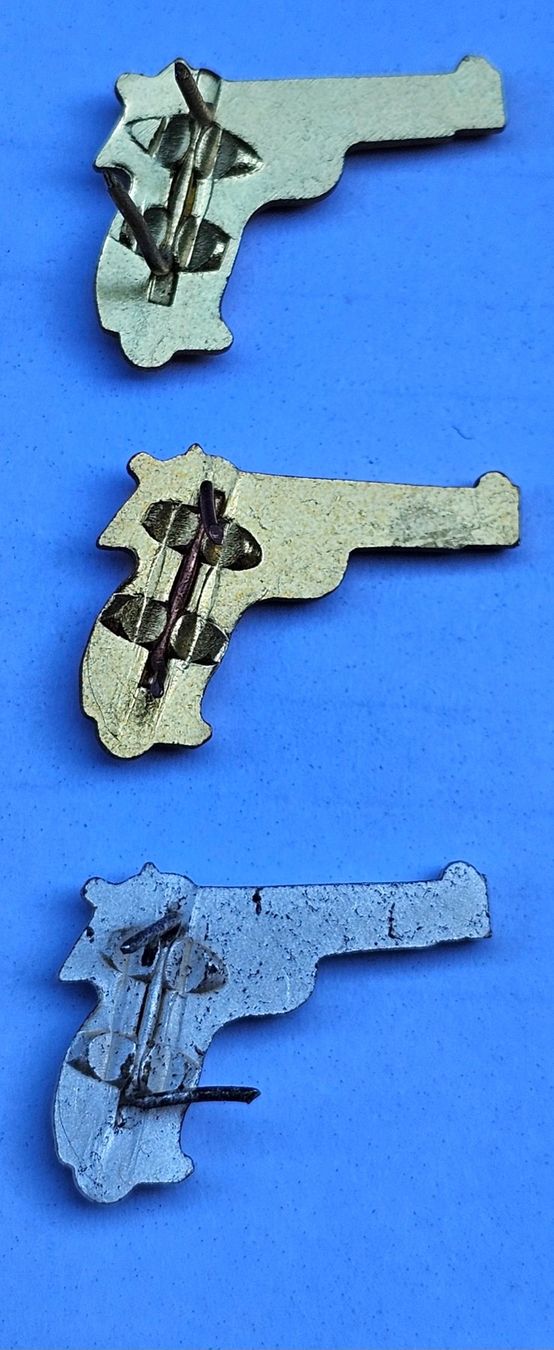 Sig Sauer Placchette & Badge: 3 épinglettes SIG P 210, en métal – Nuovo (secondo la descrizione) da PERLY venduto da Csrg 6