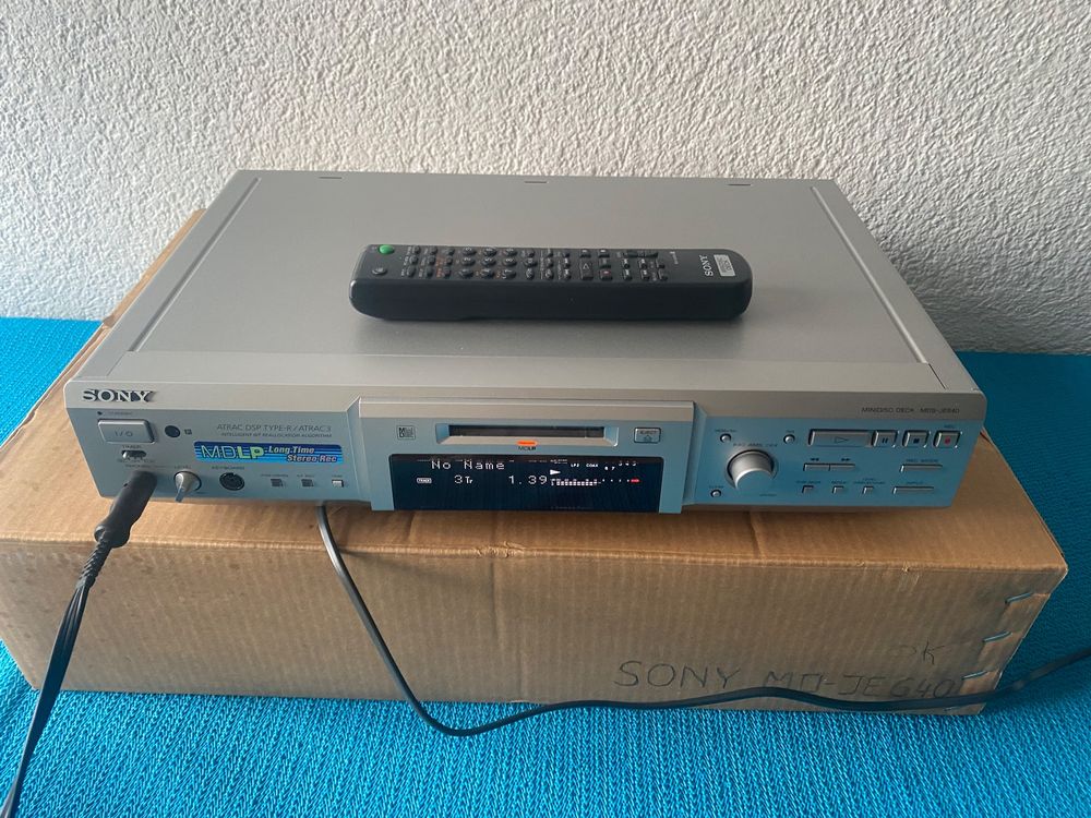 SONY MDS JE 640 Minidisc Kaufen auf Ricardo