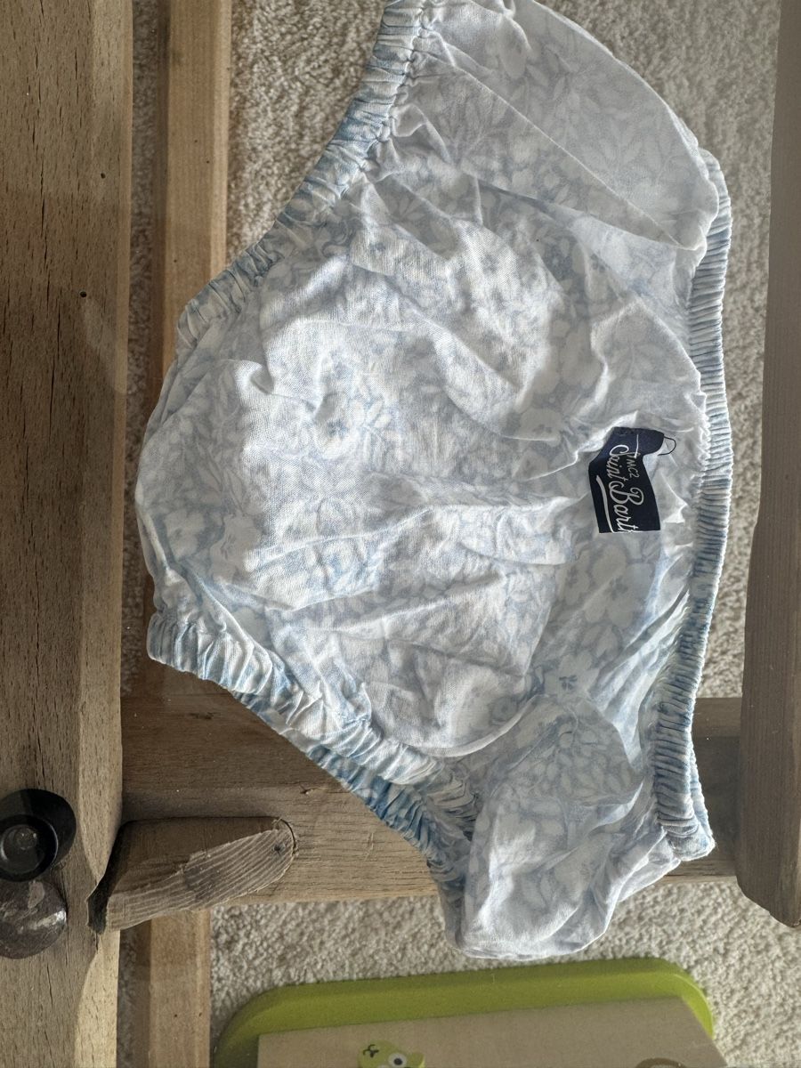 Costumi da bagno: MC2 Saint Barth Badehose Gr. 68, Baumwolle blau weiss – Usato da Küsnacht ZH venduto da ToddyGinger 4