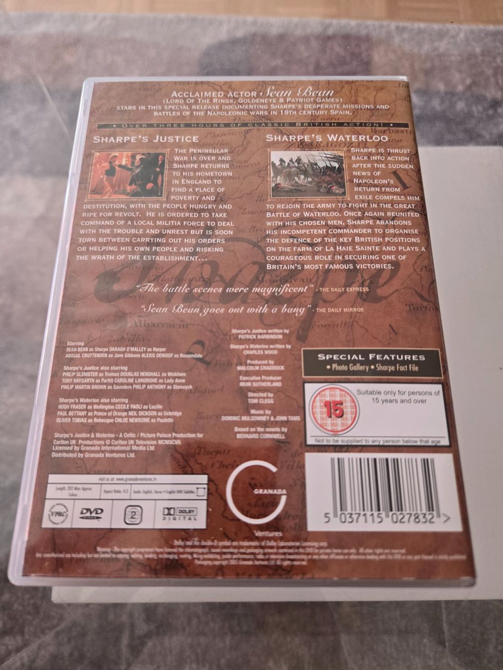 Tous les DVDs: Sean Bean - Sharpe DVD – D'occasion à Bussigny par Kfdlt 1
