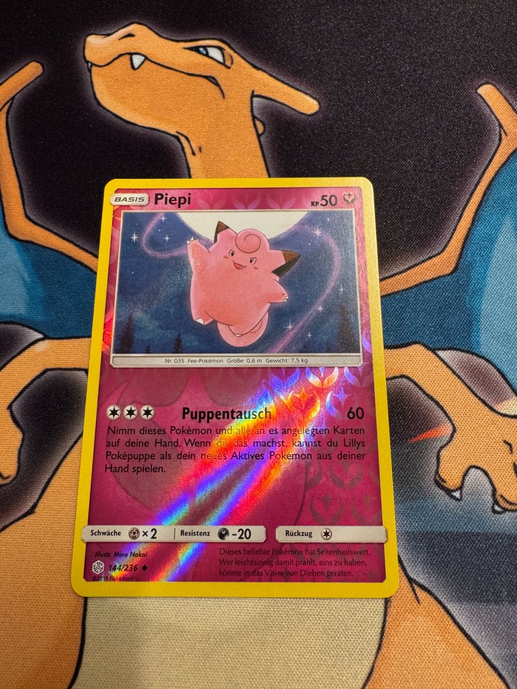 Pokémon Carte collezionabili: Piepi (CEC 144) - Reverse Holo - Welten im Wandel – Nuovo (secondo la descrizione) da Bülach venduto da Pfrenzel