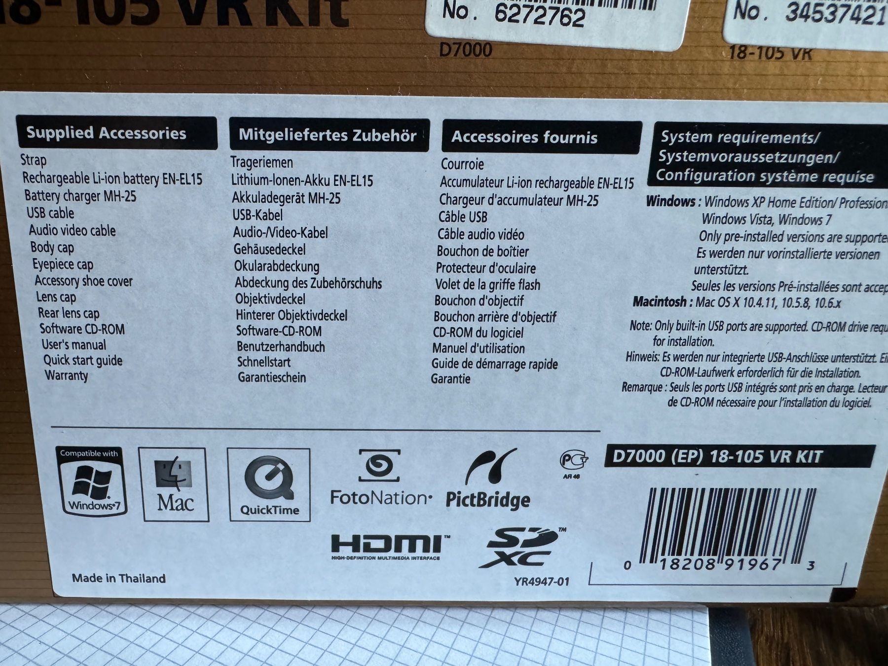 Nikon Fotocamera: Nikon D7000 mit Tasche – Usato da Frenkendorf venduto da billabong68 7